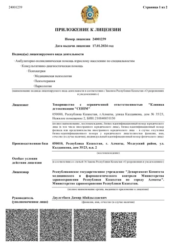 Лицензия и приложения, страница 4