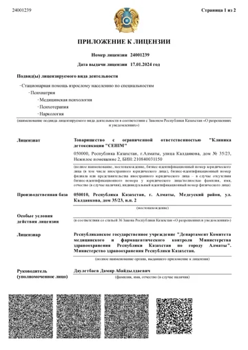 Лицензия и приложения, страница 6